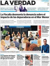 Portada de La Verdad de Cartagena (Espagne)