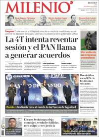Portada de Milenio de León (M&eacute;xico)