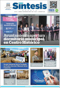 Portada de Síntesis - Puebla (M&eacute;xico)