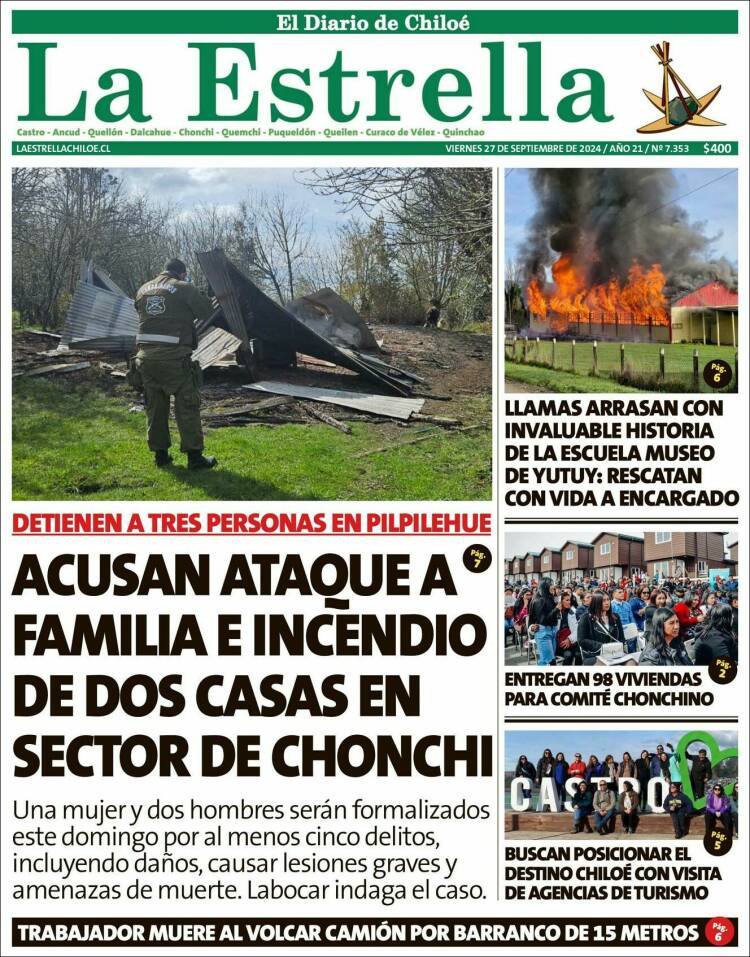 Portada de Estrella de Chiloé (Chile)