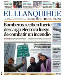 Portada de El Llanquihue (Chile)