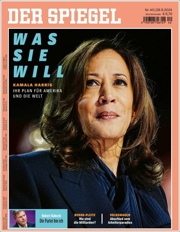 Portada de Der Spiegel (Alemania)