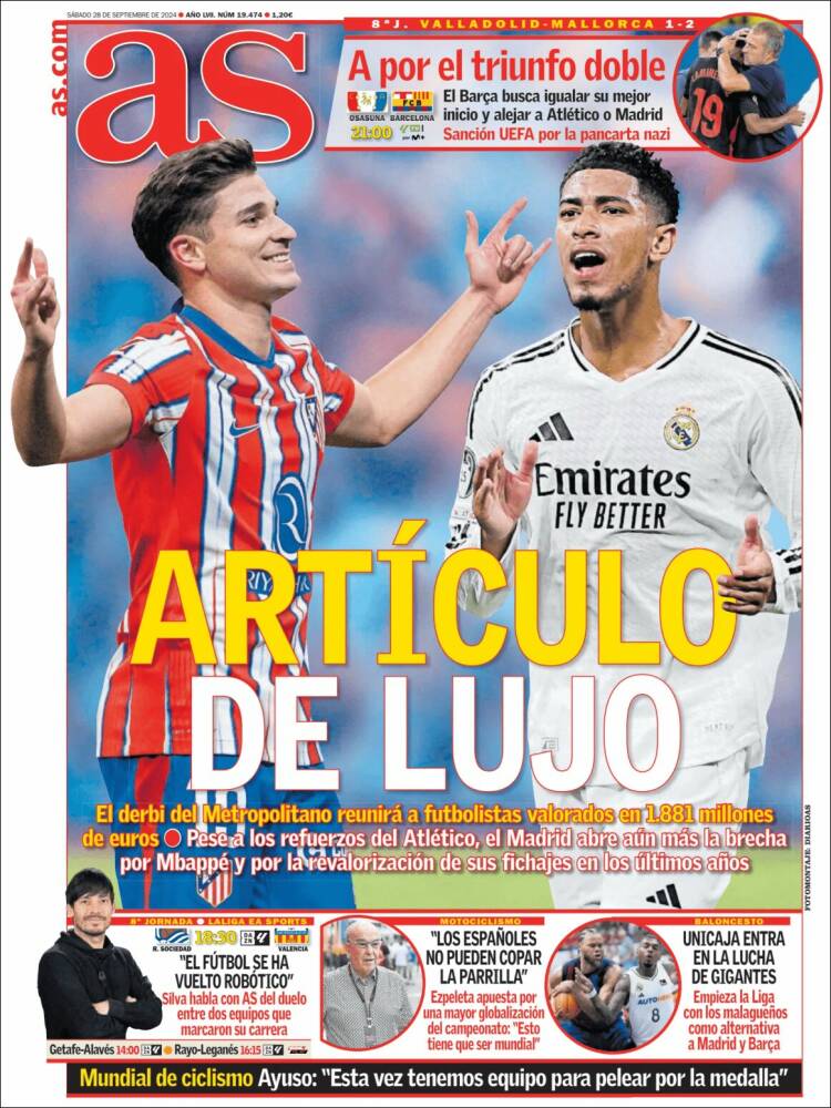 Portada de As (España)