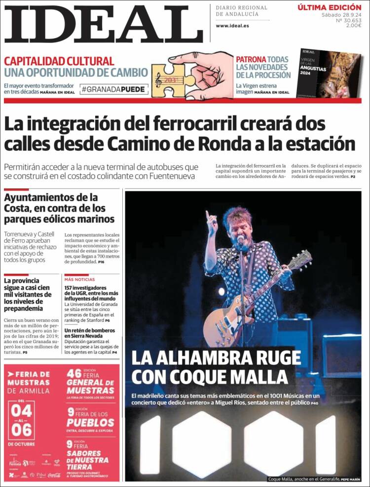 Portada de Ideal (España)