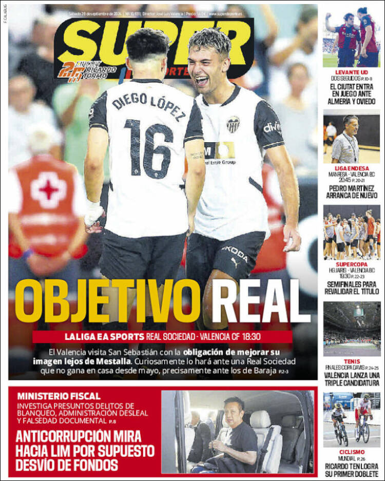 Portada de Superdeporte (España)