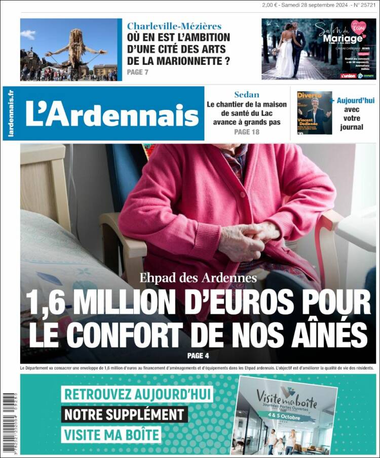 Portada de L'Ardenais (Francia)