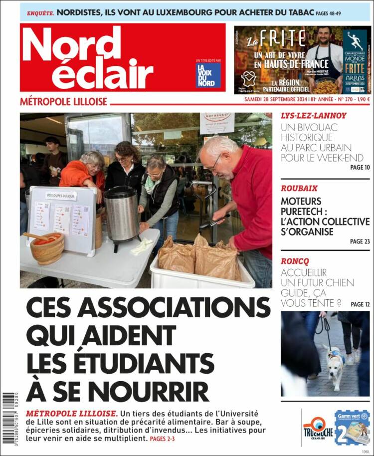 Portada de Nord Éclair (Francia)