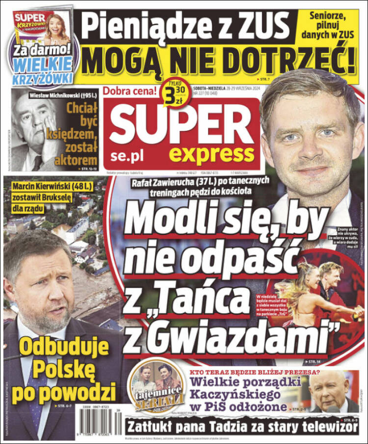 Portada de Super Express (Polonia)