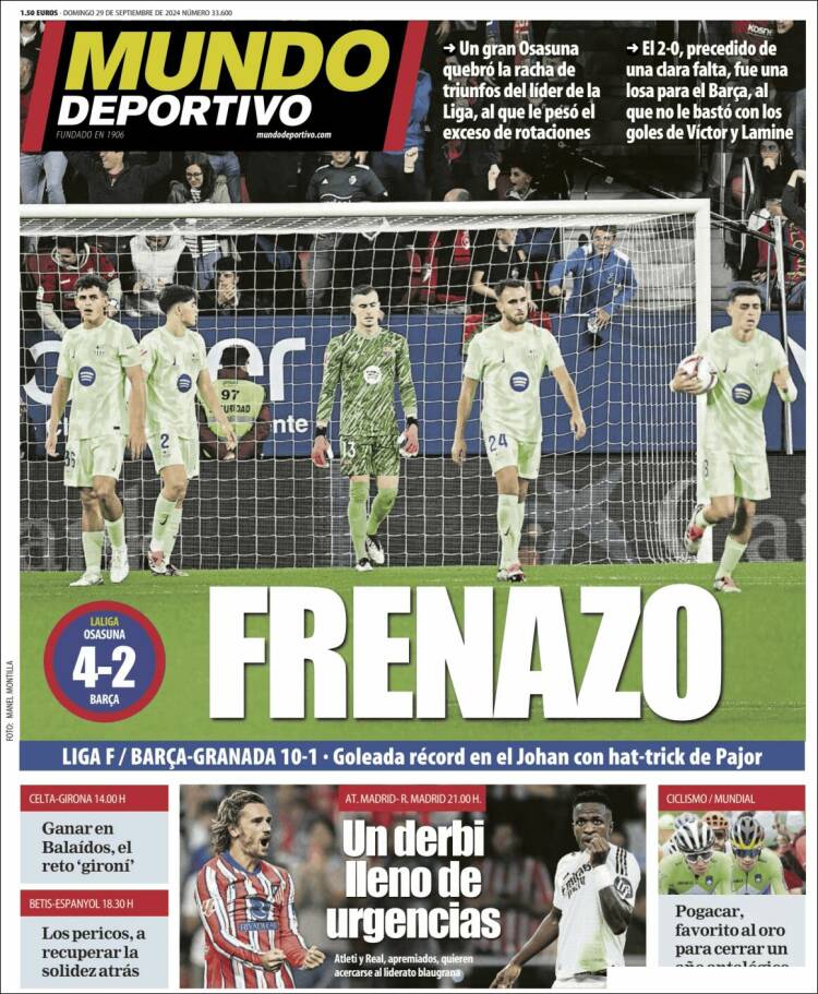 Portada de Mundo Atlético (España)
