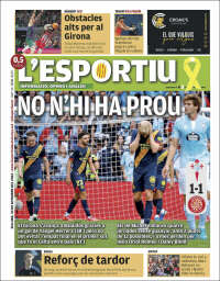 Portada de L'Esportiu : Girona (España)