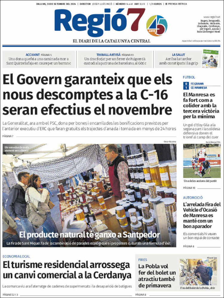 Portada de Regio7 (España)