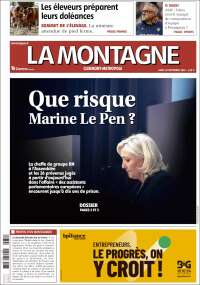 Portada de La Montagne (Francia)