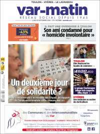 Portada de Var-Matin (Francia)