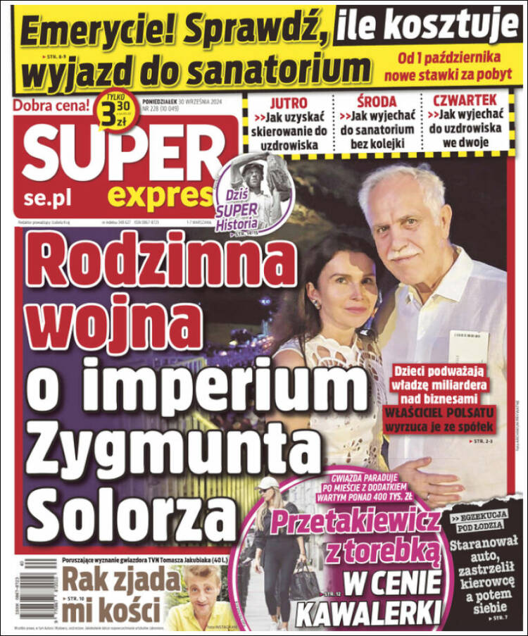 Portada de Super Express (Polonia)