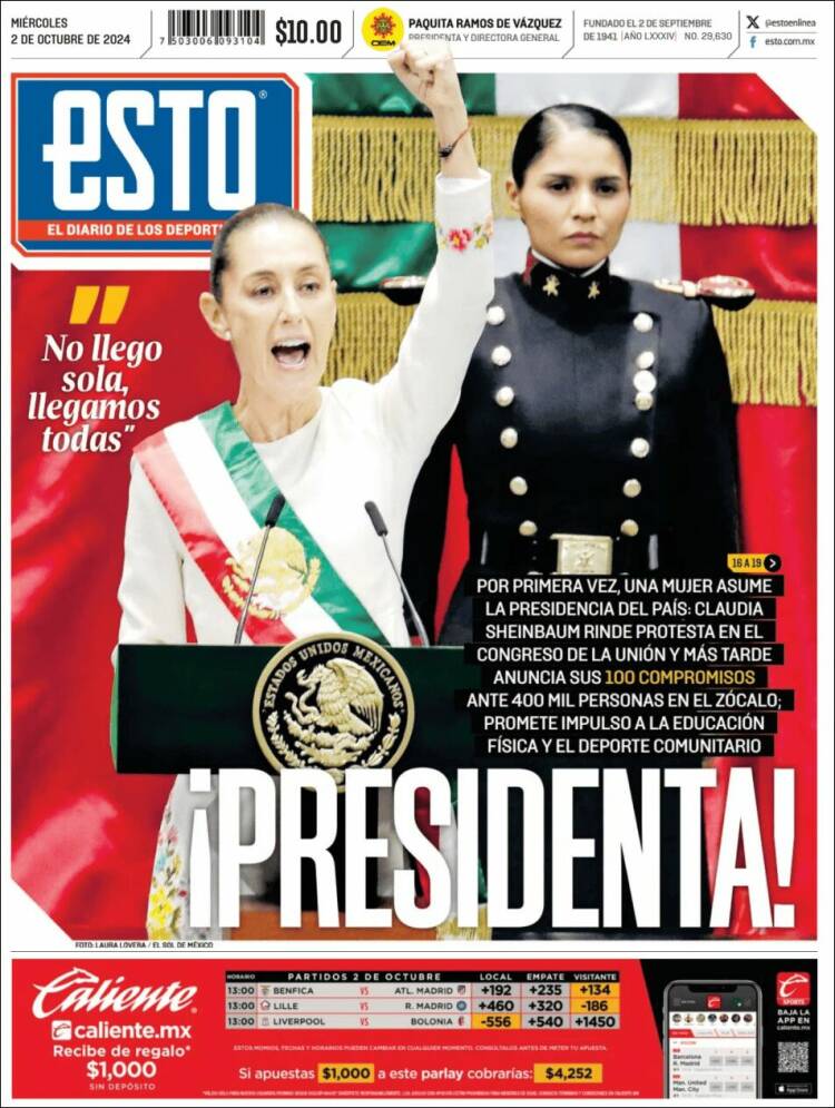 Portada de Esto (México)