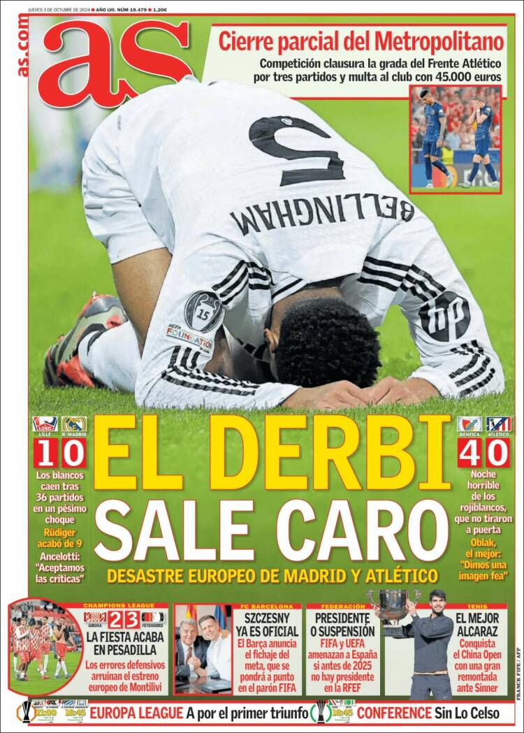 Portada de As (España)