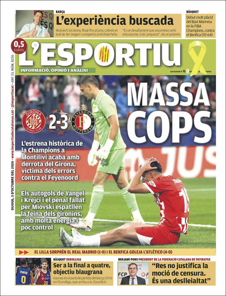Portada de L'Esportiu (España)