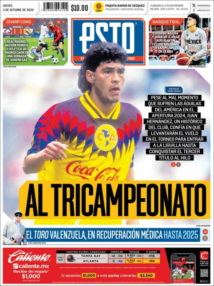 Portada de Esto (México)