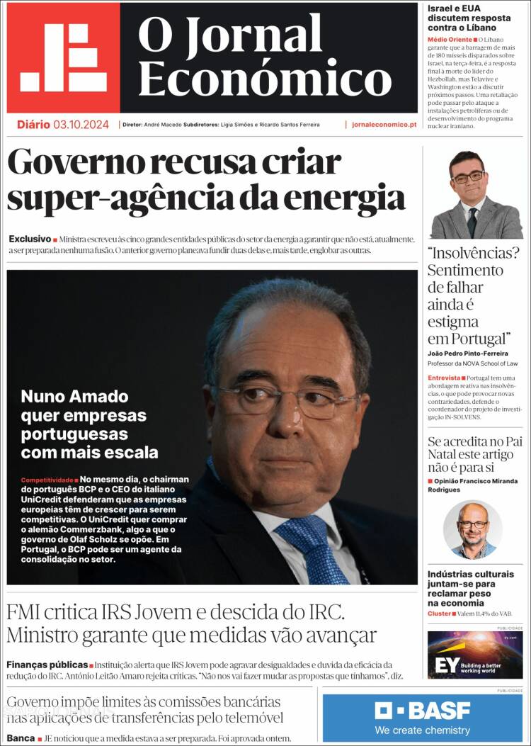 Portada de Oje (Portugal)