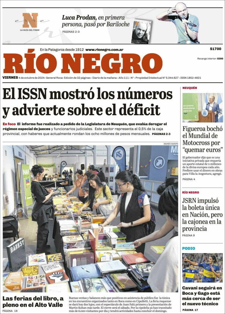 Portada de Rio Negro (Argentina)