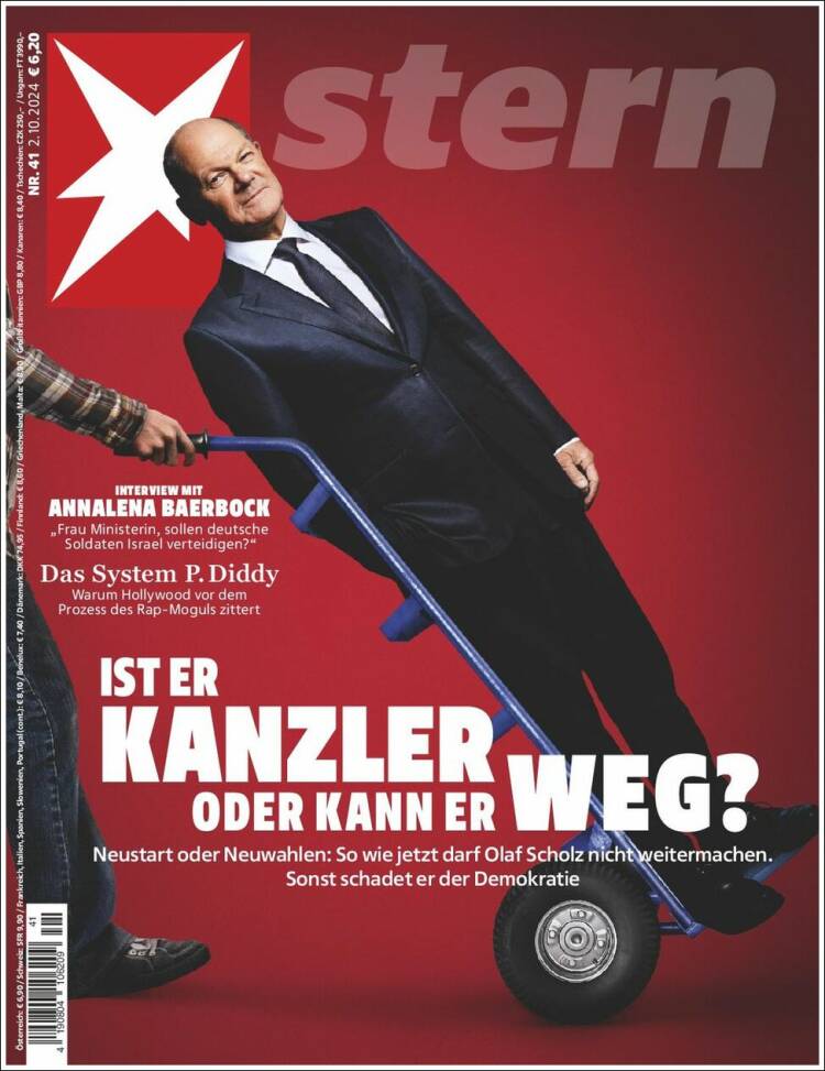 Portada de Stern (Germany)