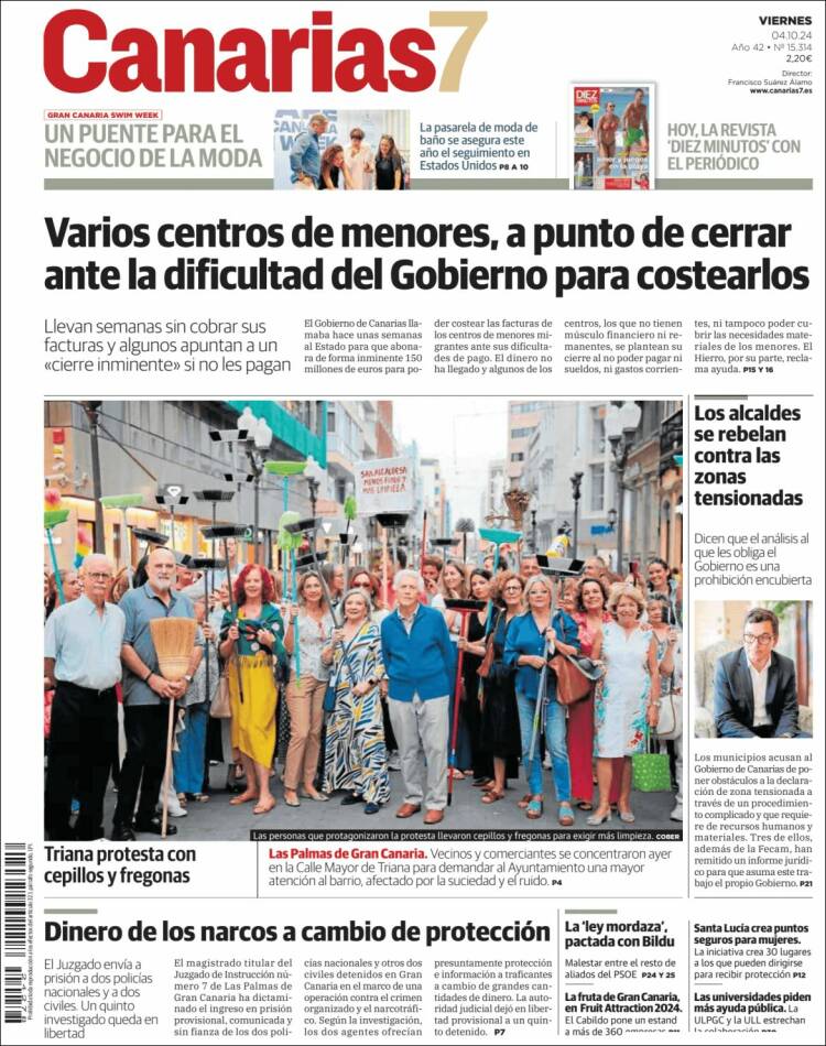 Portada de Canarias 7 (Spain)