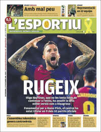 Portada de L'Esportiu (Spain)