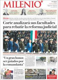 Portada de Milenio (México)