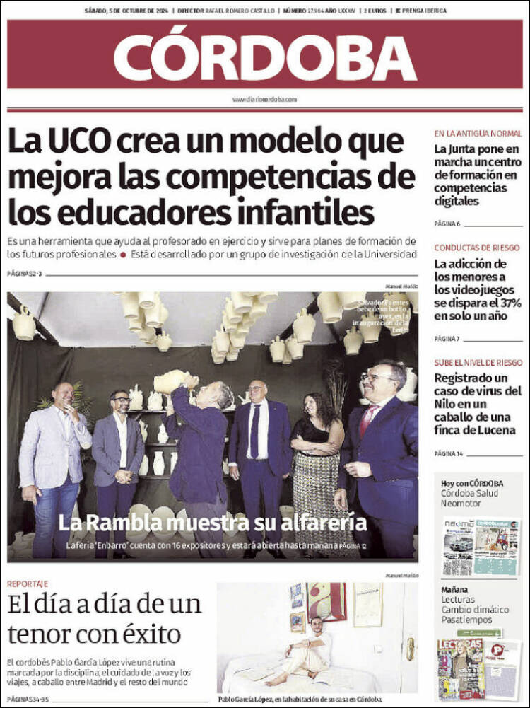 Portada de Diario de Córdoba (Espa&ntilde;a)