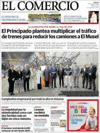Portada de El Comercio - Gijón (Espa&ntilde;a)