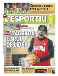 Portada de L'Esportiu : Girona (Espa&ntilde;a)