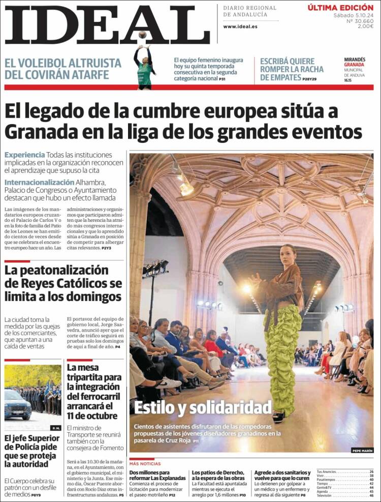 Portada de Ideal (Espa&ntilde;a)