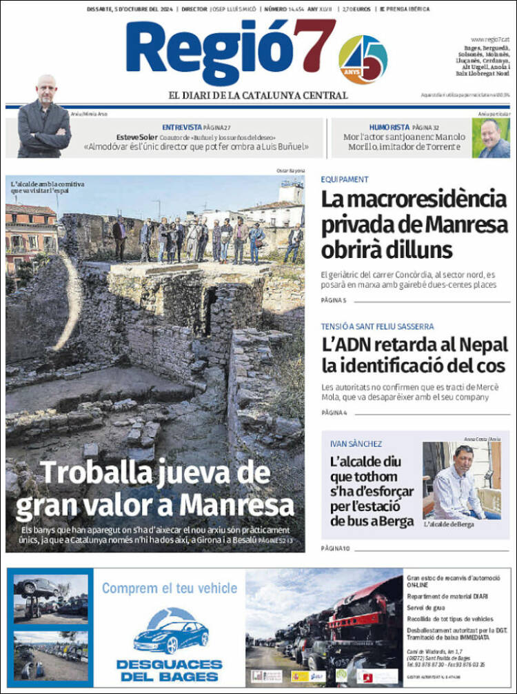 Portada de Regio7 (Espa&ntilde;a)
