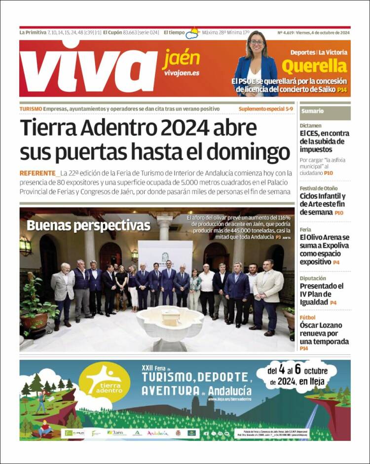 Portada de Viva Jaén (Espa&ntilde;a)
