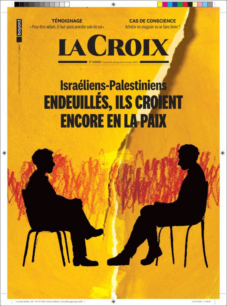 Portada de La Croix (Francia)