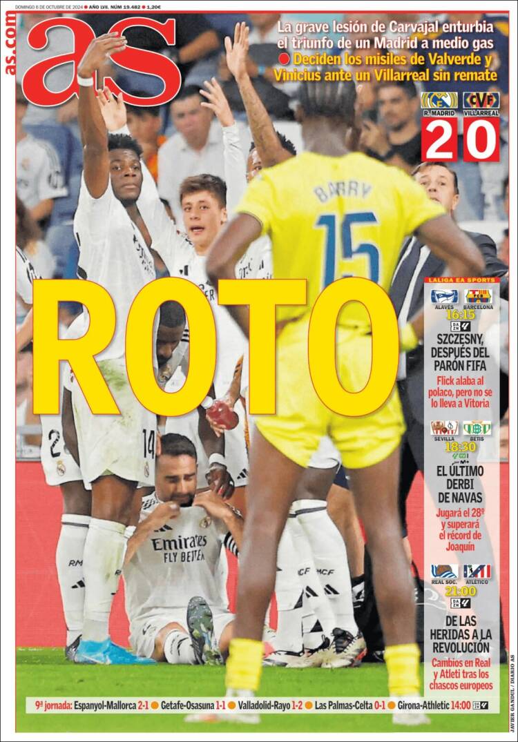 Portada de As (España)