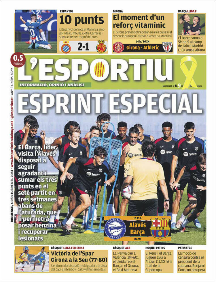 Portada de L'Esportiu (España)