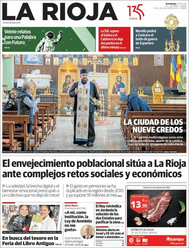 Portada de La Rioja (España)