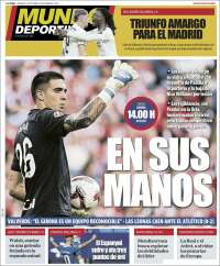 Portada de Mundo Deportivo Bizkaia (España)