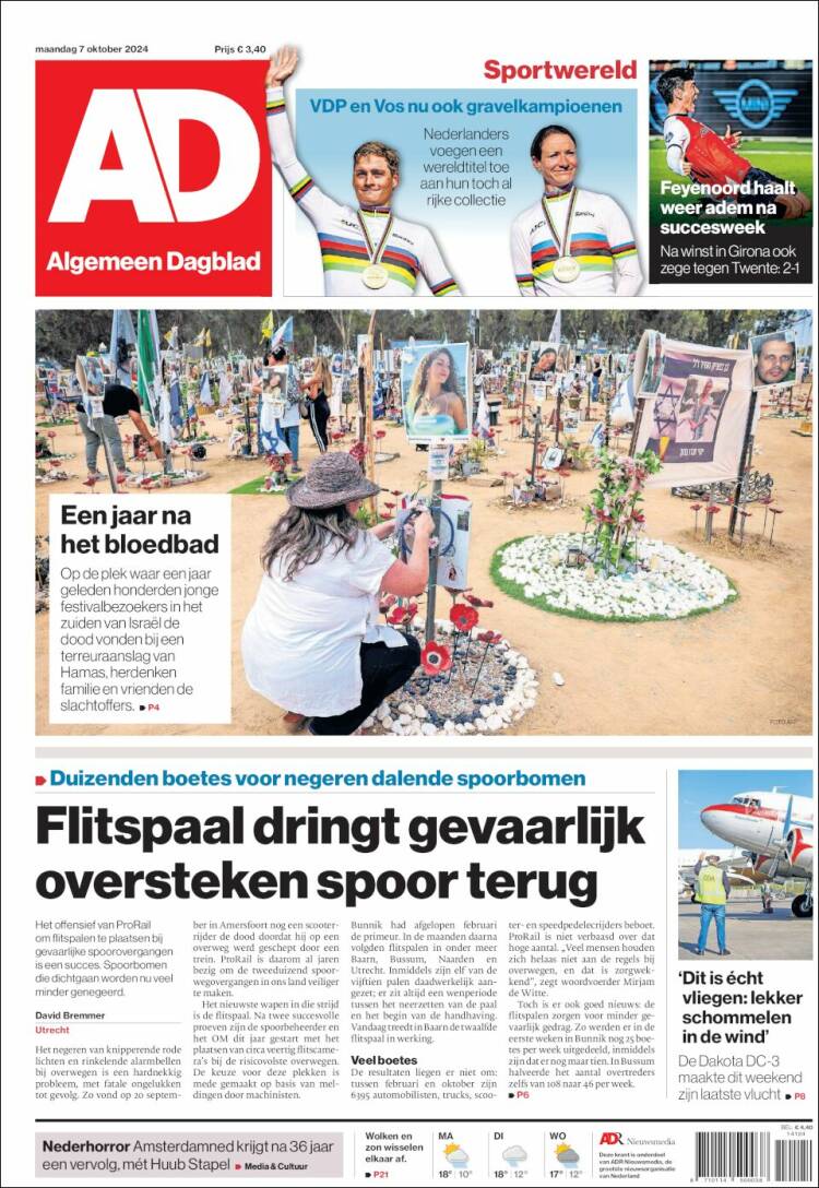 Portada de AD (Pa&iacute;ses Bajos)