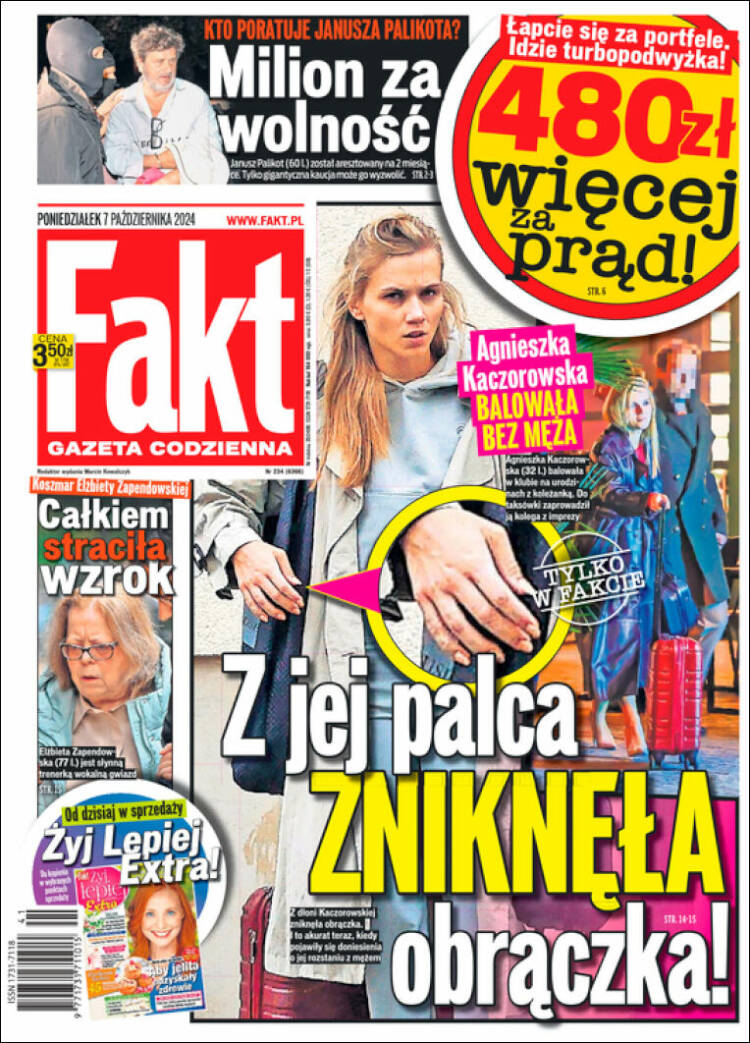 Portada de Fakt (Polonia)