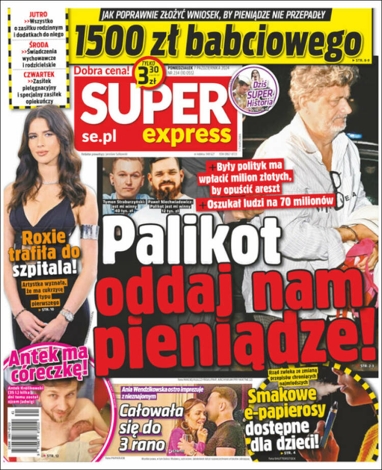 Portada de Super Express (Polonia)