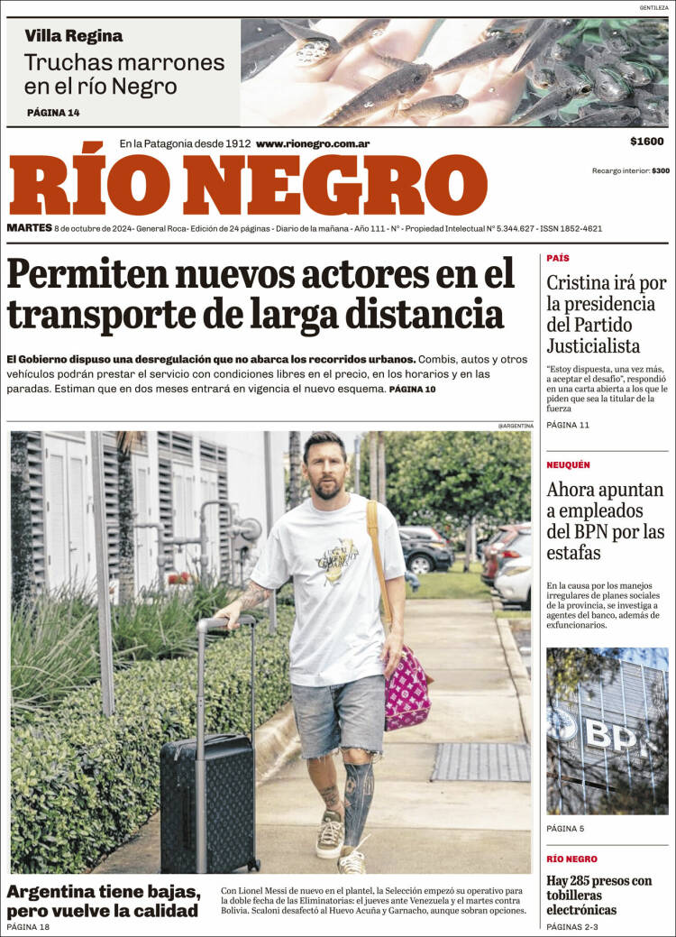 Portada de Rio Negro (Argentina)