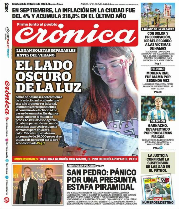 Portada de La Voz del Chaco (Argentina)