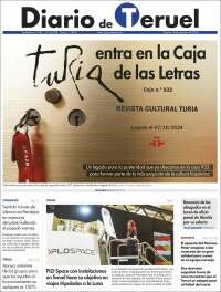 Portada de Diario de Teruel (España)