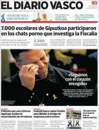 Portada de Diario Vasco (España)