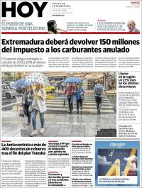 Portada de Hoy - Badajoz (España)