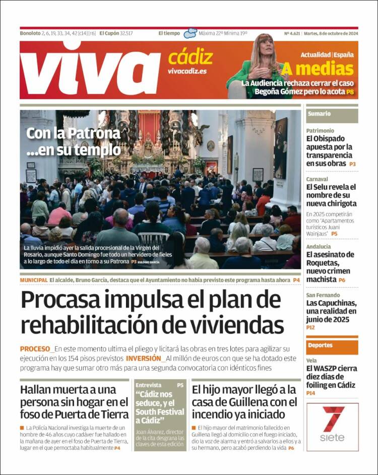 Portada de Información - Cadiz (España)