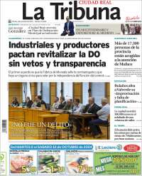 Portada de La Tribuna de Ciudad Real (España)