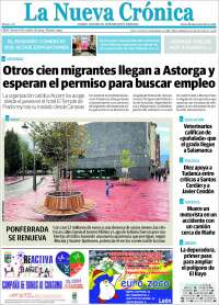 Portada de La Nueva Crónica (España)